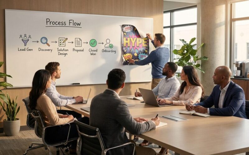 Sales Team Training: Stop Motivating, Start Equipping (The Process-First Approach)