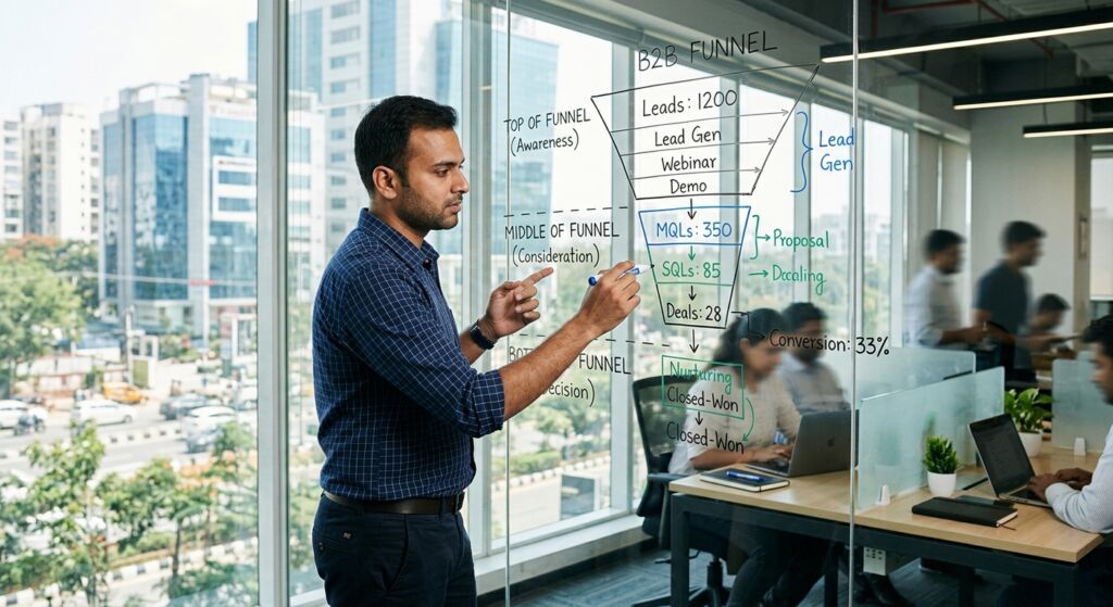 founder led sales India