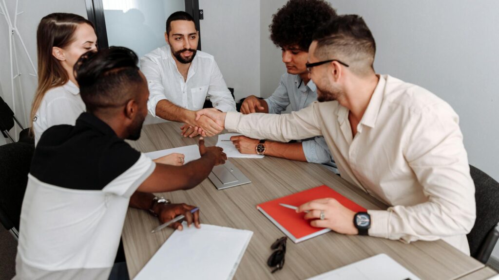 Founder interviewing a first sales hire for an Indian B2B startup