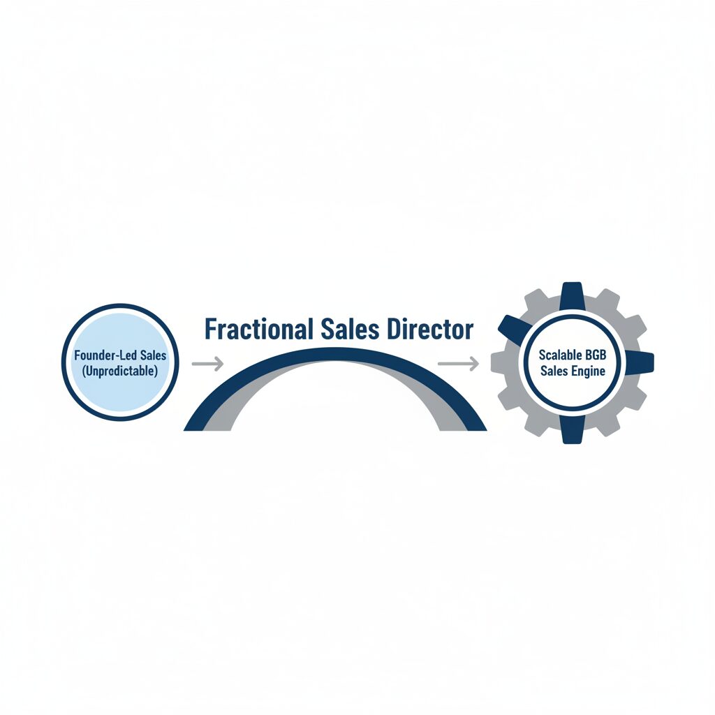 Fractional Sales Director for Series A startups India