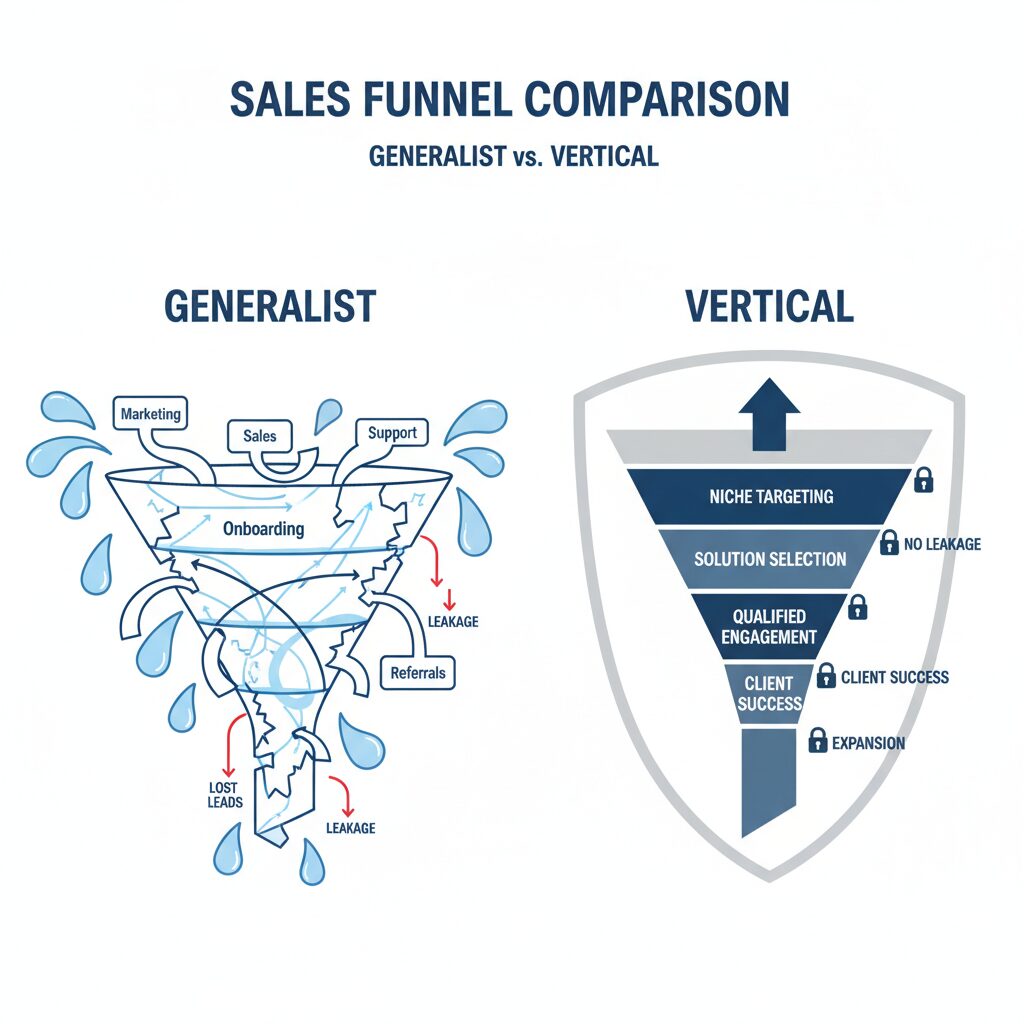 Vertical B2B SaaS lead generation India