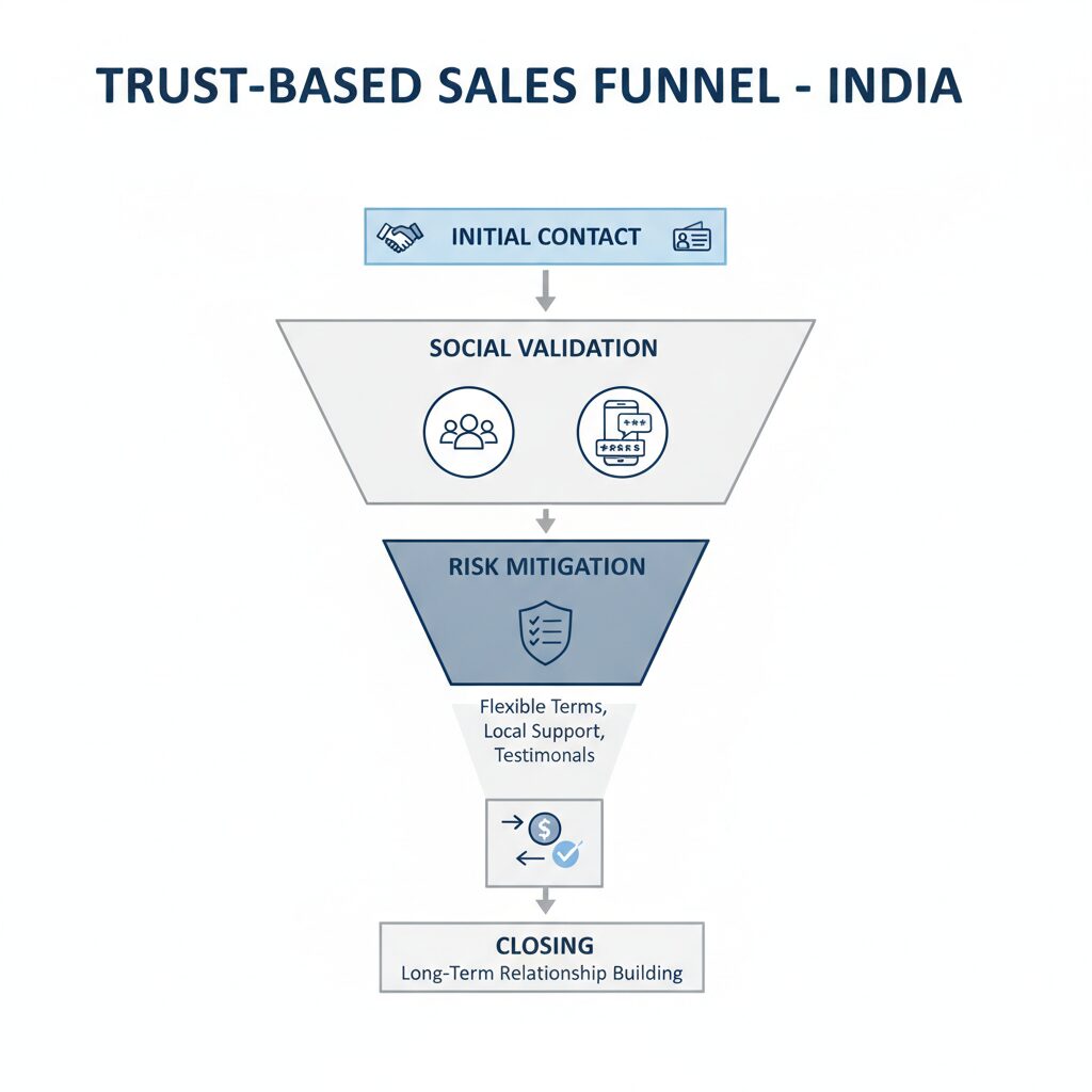B2b sales not converting india professional clean