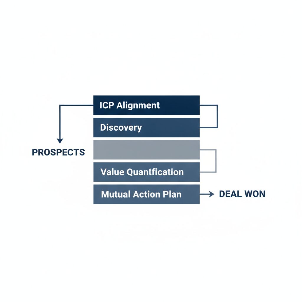 Mastering sales cycle clean professional