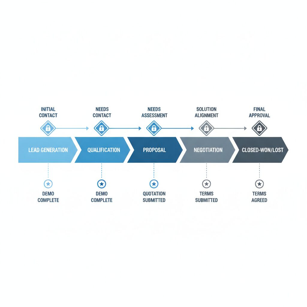 Why b2b deals taking so long professional vector