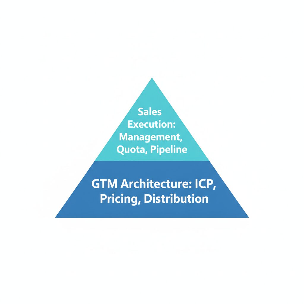 Fractional gtm strategy vs sales director professional clean